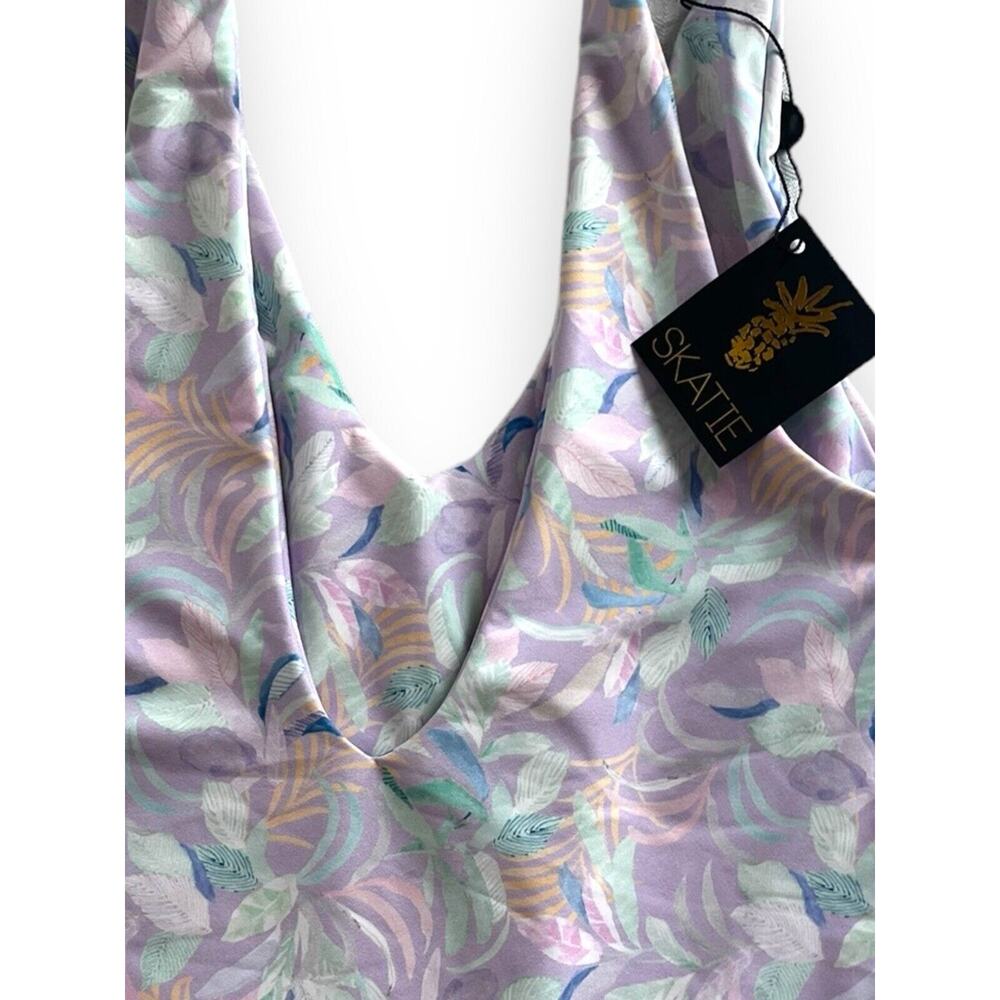 Skatie One Piece Mariposa Amanda Swimsuit Bathing Suit Beach NWT Size X-small - Picture 4 of 7